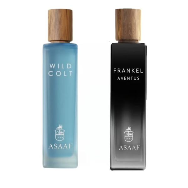Combo package Asaaf for men Wild Colt 200 ml and Frankel Aventus 200 ml